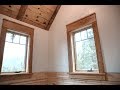 Off Grid Cabin Build, Making Craftsman Style Window Casing From Rough Ash