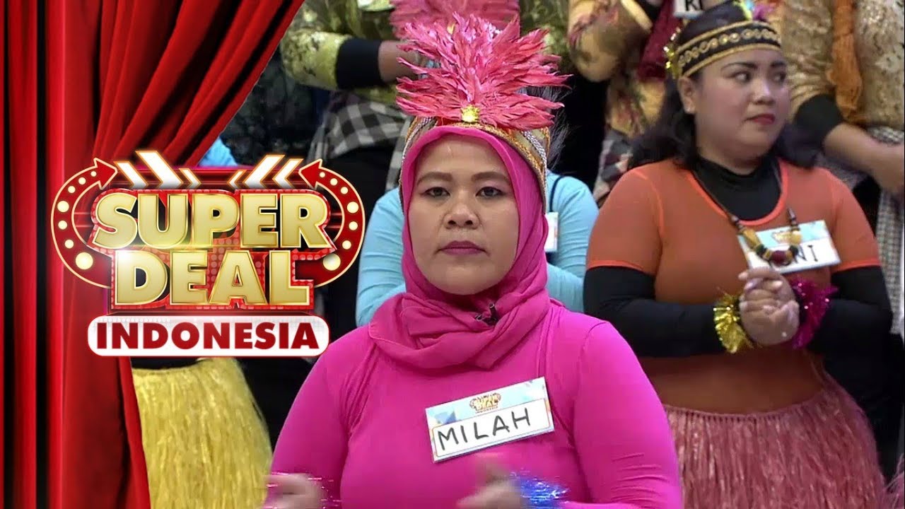 Berhasilkah Ibu Milah menyapu aura ZONK-nya hari ini? - Super Deal