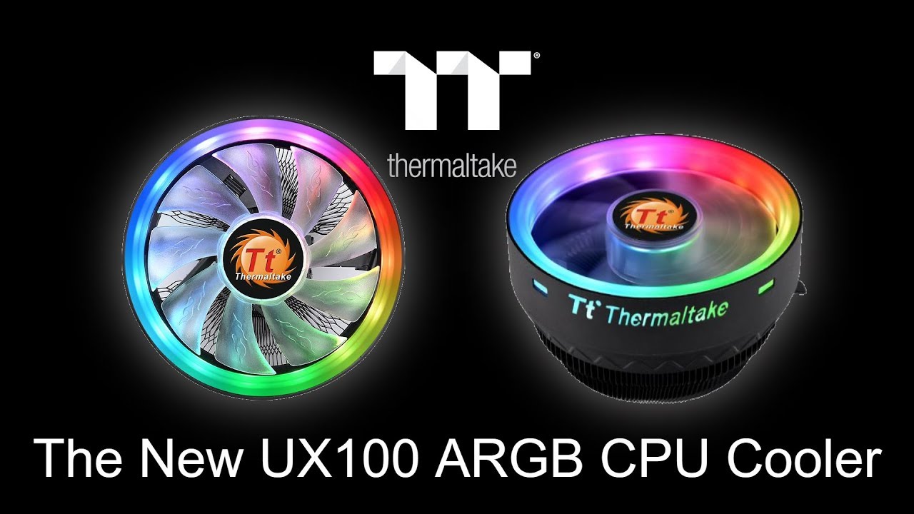 Thermaltake UX100 Review - Great budget Cooler! - YouTube
