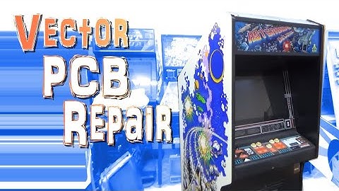 Strange Fault, Easy Fix on an Atari Asteroids Deluxe Arcade Machine