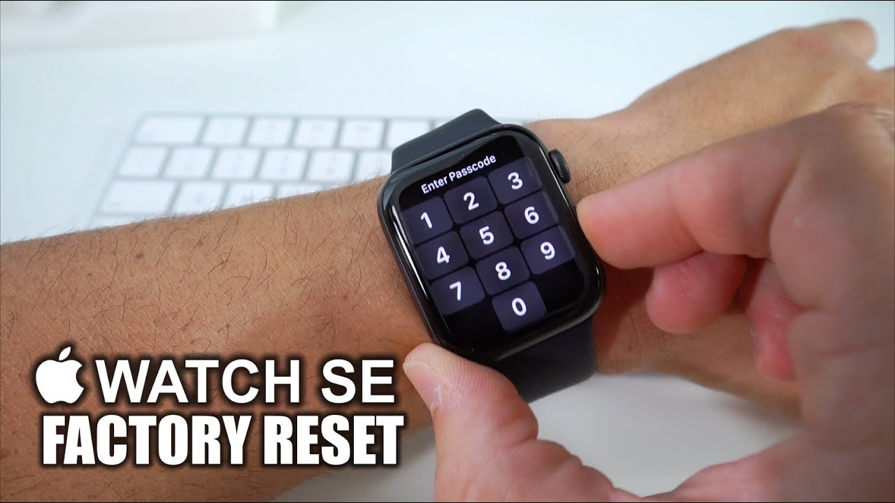 Jak udělat hard reset Apple Watch?