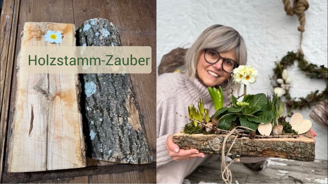 Naturholz-Deko: Das ganze Jahr ein Hingucker🪵
