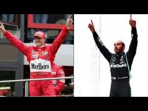 Lewis Hamilton Ties Schumacher's Seven Formula One Titles