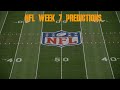 NFL Week 7 Predictions