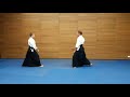 Tachi waza, Shomen uchi, Soto kaiten nage