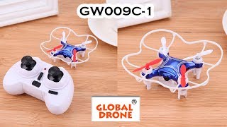 Самый Маленький Квадрокоптер Global Drone Gw009C-1 С Hd Камерой