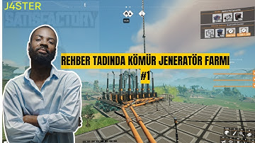 SATISFACTORY I KÖMÜR JENARATÖRÜ NASIL KURULUR? #satisfactory