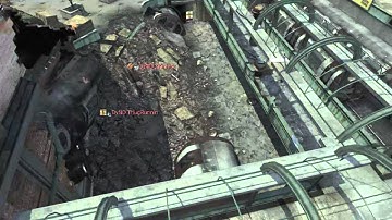 MW3 | Underground | Throwing Knife Spawn Kill