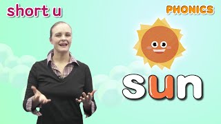 Short Vowels | Lesson 13 Short Vowel u (um, un) | 4 Step Phonics