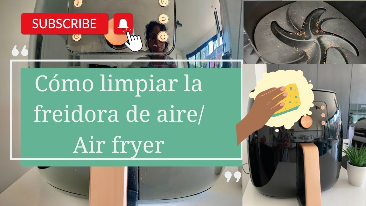 Cómo mantener limpia tu freidora de aire por sólo 8 céntimos