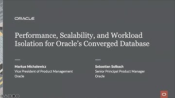 Performance, scalability and isolation for Oracle
