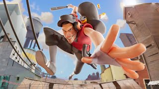 TF2 - Monday Memes - Scout on his way to drop your uber then die instantly