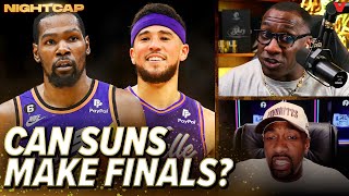 Shannon Sharpe \& Gilbert Arenas debate if the Phoenix Suns can make the NBA Finals | Nightcap