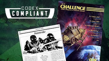 The Unofficial Warhammer 40k Content of Challenge Magazine - Codex Compliant