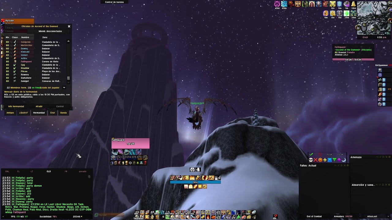 SR25H en vivo | World of Warcraft WotLK | UltimoWoW