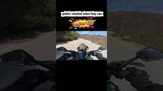 public reaction when they see Dominar 400 #shorts #biker #rider #viralshorts #trending