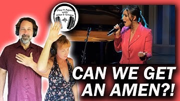 THE SOUND OF ANGELS! Mike & Ginger React to LUCY THOMAS covering HALLELUJAH (live)