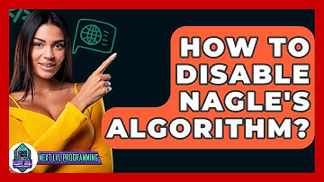 How To Disable Nagle