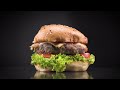 Edited commercial ad using free online stocks  burger commercial ad editing