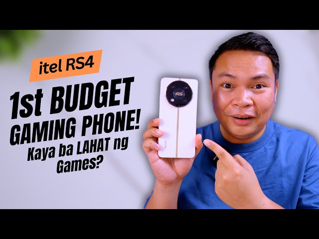 itel RS4 - Pinakamurang Gaming Phone?! class=