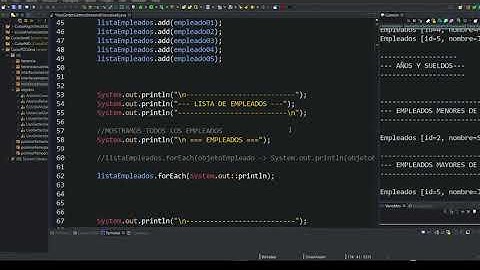 34. Uso de filters, streams, forEach, lambdas y LocalDate (Parte 06) | POO con Java