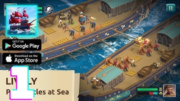 Pirate Ships・Build and Fight Gameplay Walkthrough - Part 1 (iOS, Android)