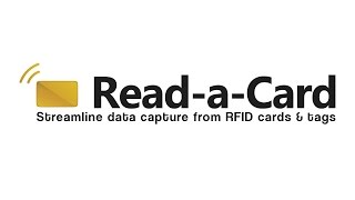 Read-a-Card software utility for reading and logging ID data from contactless RFID cards and tags screenshot 2