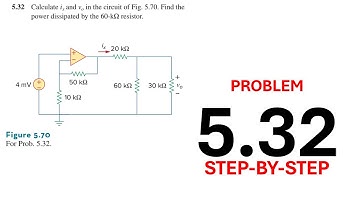 Problem 5.32 Calculate ix and vo in the circuit of Fig. 5.70. Find the power dissipated by 60 k resi
