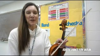 Rustic Dance for Violin
