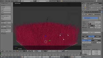 Blender 2.6 - Quick Tip Tutorial- Hair Particles and Color Ramp