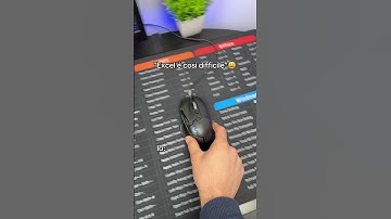 È letteralmente così facile adesso#excel #office #mousepad #officelife #exceltips