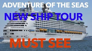 Adventure of the Seas  Full Tour  Royal Caribbean Cruise Lines