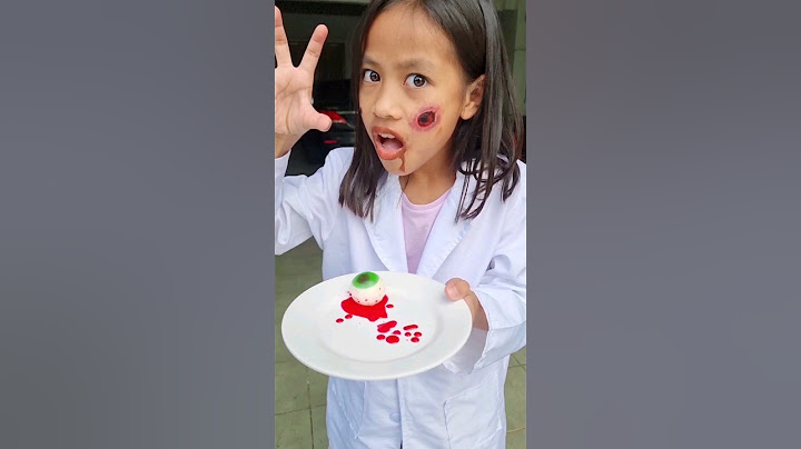 หนูดีกินเยลลี่ลูกตาต้อนรับวันฮาโลวีน#หนูดีมาแล้วจ้า @NuDeeTV @NuDeeGamersTV