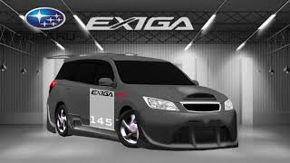 My 2013 Jdm Tuning Car Project 145 Subaru Exiga 2.0I
