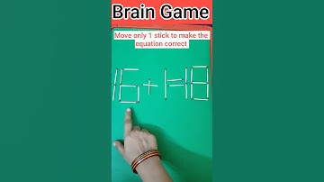 Tricky matchstick puzzle 🧩 #shortsfeed #gaming #youtube