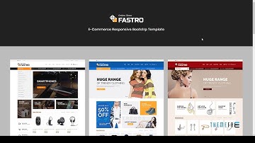 Fastro E-Commerce Bootstrap Responcive Template        | Free Templat