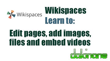 Wikispaces - Add and edit content
