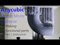 Anycubic Photon Mono - large failed print timelapse!