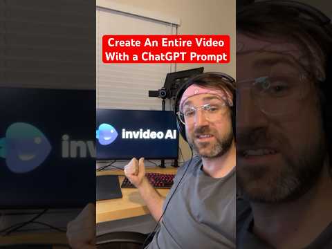 Create an Entire Video with ChatGPT? #invideoAiPartner