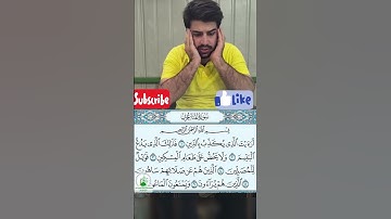 سوره ماعون/سید امیر عباس طباطبایی #المصحف #قران