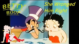 Betty Boop - She Wronged Him Right 1934 Colorized Hd Dutch Subtitles