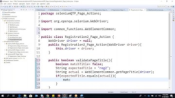 Page Object Model Framework Creation Using Selenium Part -6