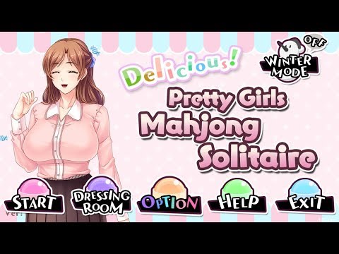 Delicious! Pretty Girls Mahjong Solitaire Gameplay P.1