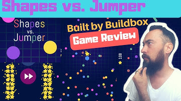 🔶Shapes VS Jumper🤾🏽‍♂️Jump and 🔰Avoid Objects 🔥Buildbox Game Play Review 399🎴