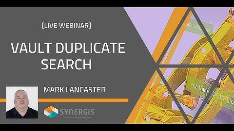 Autodesk Vault - Duplicates Search Functionality