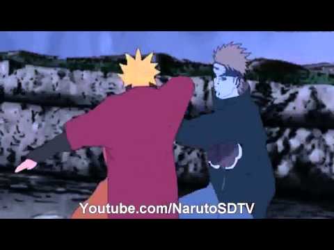 Naruto vs pain full fight