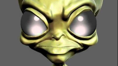 Zbrush Alien Timelapse