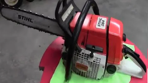 My New Firewood Saw . Stihl 064 -- 85cc 6.5 hp