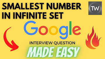 Smallest Number in Infinite Set - Leetcode 2336 - Python