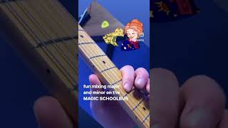 Magic Schoolbus theme! While mixing major & minor. This was so much fun to jam & explore.